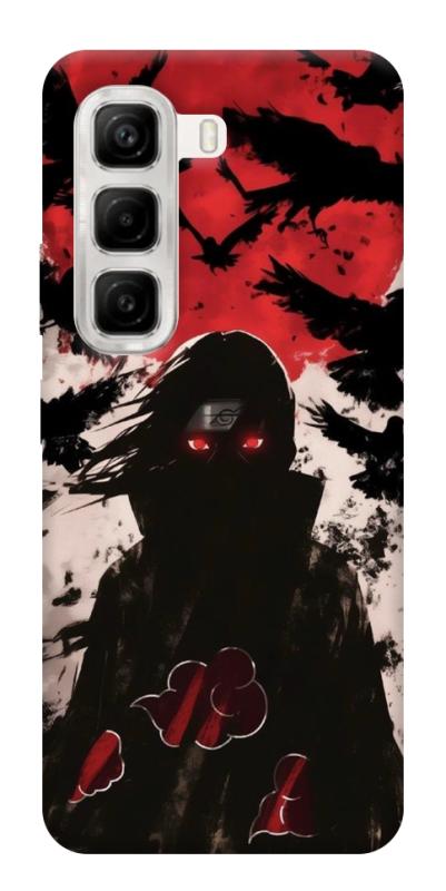 Чехол itsPrint Itachi black ravens для Infinix Hot 50 4G, аниме, купить оптом с доставкой