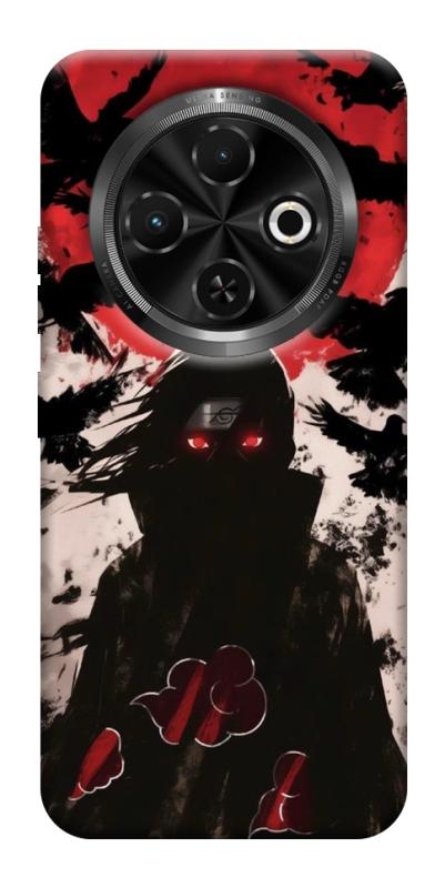 Чохол itsPrint Itachi black ravens для TECNO Spark 30C, аніме, купити оптом з доставкою