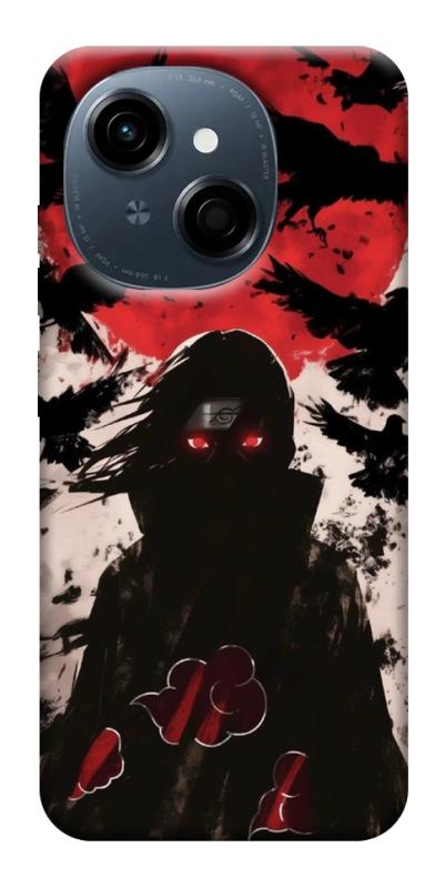 Чехол itsPrint Itachi black ravens для TECNO Spark Go 1, аниме, купить оптом с доставкой