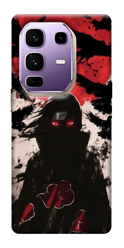 Чехол itsPrint Itachi black ravens для Infinix Note 50 Pro+, аниме, купить оптом с доставкой