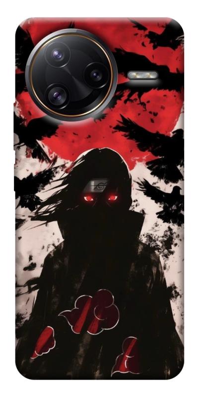 Чехол itsPrint Itachi black ravens для Xiaomi Poco F7, аниме, купить оптом с доставкой