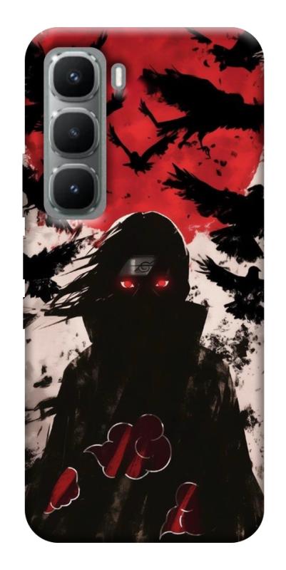 Чехол itsPrint Itachi black ravens для Infinix Hot 60 Pro, аниме, купить оптом с доставкой