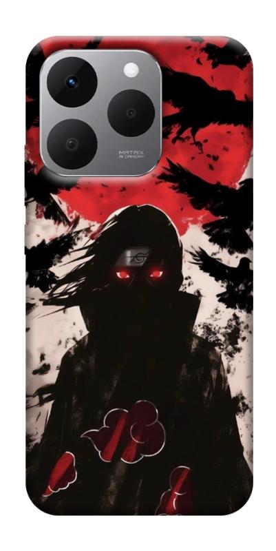 Чехол itsPrint Itachi black ravens для Realme 15T, аниме, купить оптом с доставкой