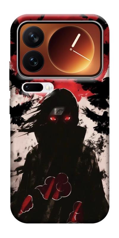 Чехол itsPrint Itachi black ravens для Xiaomi 17 Pro Max, аниме, купить оптом с доставкой