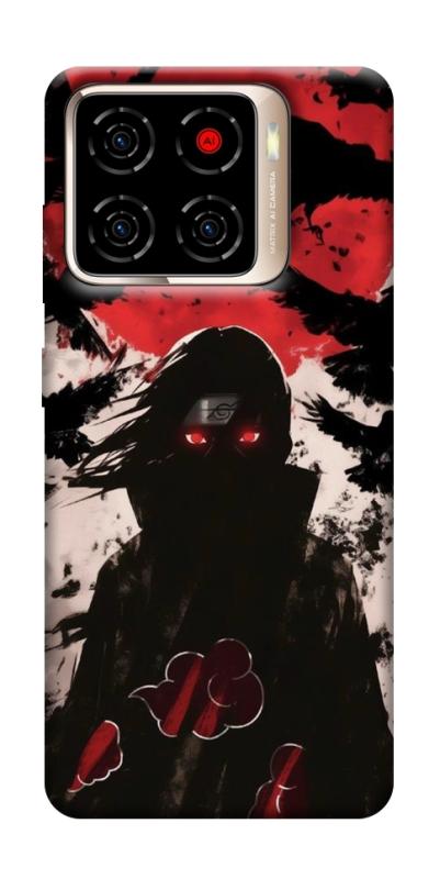 Чехол itsPrint Itachi black ravens для ZTE Blade A56, аниме, купить оптом с доставкой