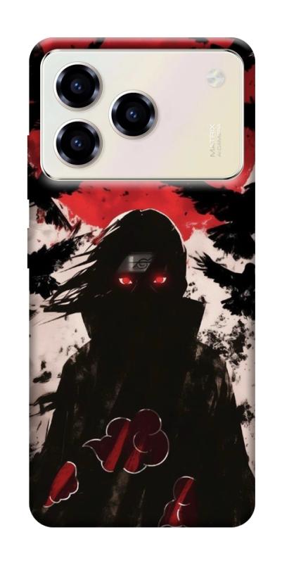 Чехол itsPrint Itachi black ravens для ZTE Blade A76, аниме, купить оптом с доставкой