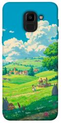 Чехол itsPrint Miyazaki landscape для Samsung J600F Galaxy J6 (2018)