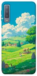 Чохол itsPrint Miyazaki landscape для Samsung A750 Galaxy A7 (2018)