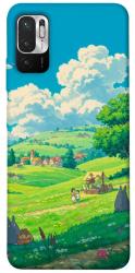 Чехол itsPrint Miyazaki landscape для Xiaomi Redmi Note 10 5G