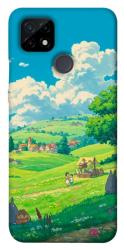 Чехол itsPrint Miyazaki landscape для Realme C21