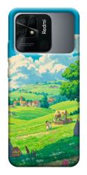 Чехол itsPrint Miyazaki landscape для Xiaomi Redmi 10C