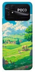 Чехол itsPrint Miyazaki landscape для Xiaomi Poco C40