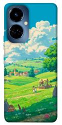 Чехол itsPrint Miyazaki landscape для TECNO Camon 19 (CI6n) / 19 Pro (CI8n)