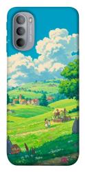 Чехол itsPrint Miyazaki landscape для Motorola Moto G31