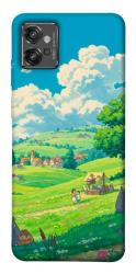Чехол itsPrint Miyazaki landscape для Motorola Moto G32