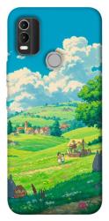 Чехол itsPrint Miyazaki landscape для Nokia C21 Plus