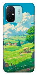 Чехол itsPrint Miyazaki landscape для Xiaomi Redmi 12C