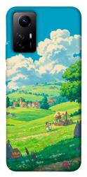 Чехол itsPrint Miyazaki landscape для Xiaomi Redmi Note 12S