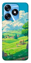 Чехол itsPrint Miyazaki landscape для TECNO Spark 10 Pro