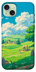 Чехол itsPrint Miyazaki landscape для Apple iPhone 15 Plus (6.7")