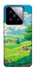 Чехол itsPrint Miyazaki landscape для Xiaomi 14 Pro