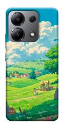 Чехол itsPrint Miyazaki landscape для Xiaomi Redmi Note 13 4G