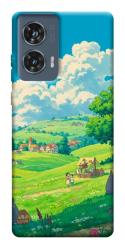 Чехол itsPrint Miyazaki landscape для Motorola Edge 50 Fusion