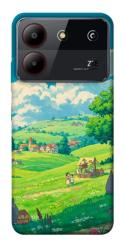 Чехол itsPrint Miyazaki landscape для ZTE Blade A54 4G