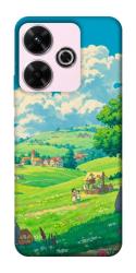 Чехол itsPrint Miyazaki landscape для Xiaomi Redmi 13 4G / Poco M6 4G