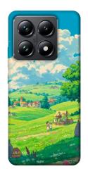 Чехол itsPrint Miyazaki landscape для Xiaomi 14T Pro