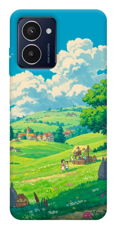 Чехол itsPrint Miyazaki landscape для HMD Pulse Pro, аниме, купить оптом с доставкой