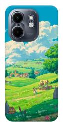 Чехол itsPrint Miyazaki landscape для Infinix Smart 9 4G / Hot 50i