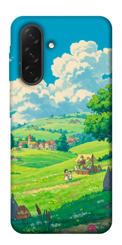 Чехол itsPrint Miyazaki landscape для Samsung Galaxy A26 5G, аниме, купить оптом с доставкой