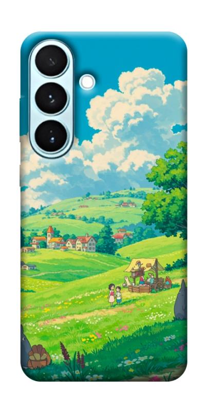 Чохол itsPrint Miyazaki landscape для Samsung Galaxy S26, аніме, купити оптом з доставкою