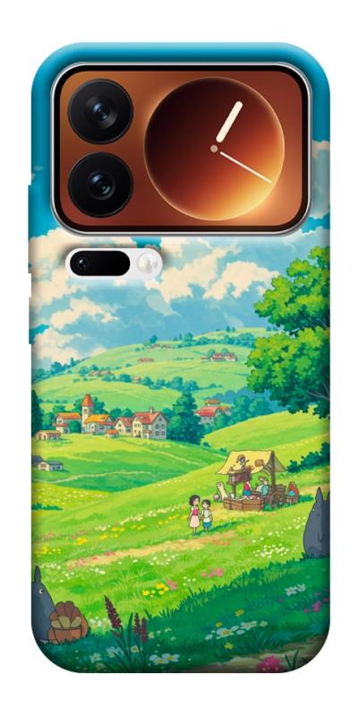 Чехол itsPrint Miyazaki landscape для Xiaomi 17 Pro Max, аниме, купить оптом с доставкой