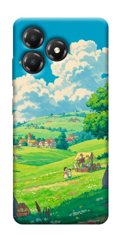 Чохол itsPrint Miyazaki landscape для ZTE Blade A36, аніме, купити оптом з доставкою