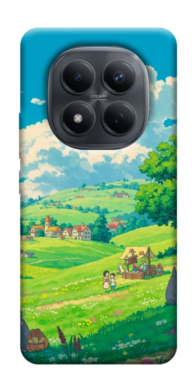 Чехол itsPrint Miyazaki landscape для Xiaomi Redmi Note 15 Pro 4G, аниме, купить оптом с доставкой
