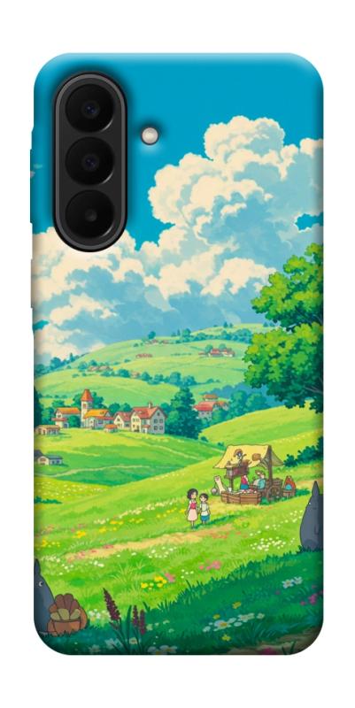 Чохол itsPrint Miyazaki landscape для Samsung Galaxy A27, аніме, купити оптом з доставкою
