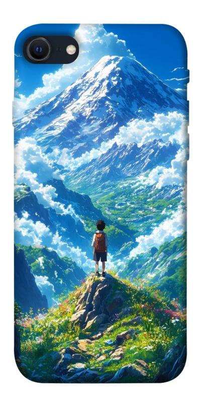 Чехол itsPrint Mountain landscape для Apple iPhone SE (2020), аниме, купить оптом с доставкой