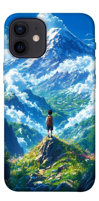 Чехол itsPrint Mountain landscape для Apple iPhone 12 mini (5.4"), аниме, купить оптом с доставкой