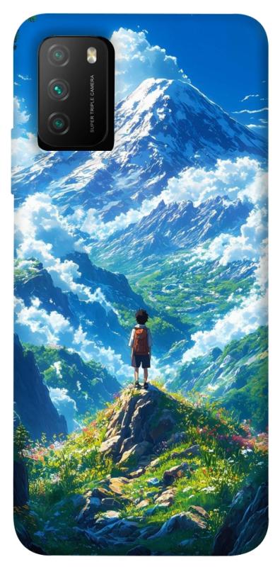 Чехол itsPrint Mountain landscape для Xiaomi Poco M3, аниме, купить оптом с доставкой