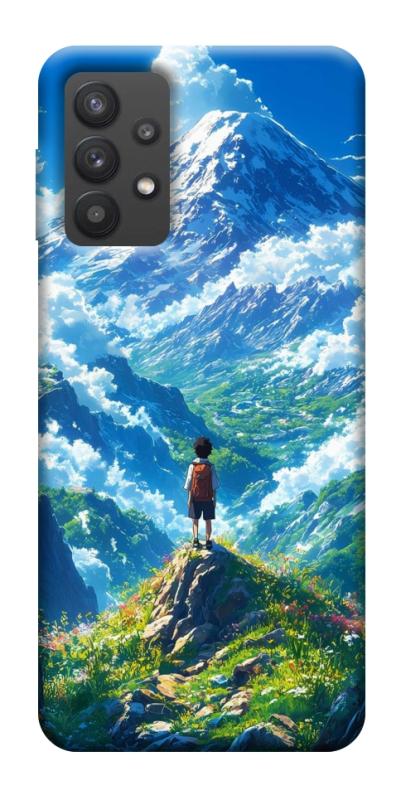Чехол itsPrint Mountain landscape для Samsung Galaxy A32 (A326B) 5G, аниме, купить оптом с доставкой