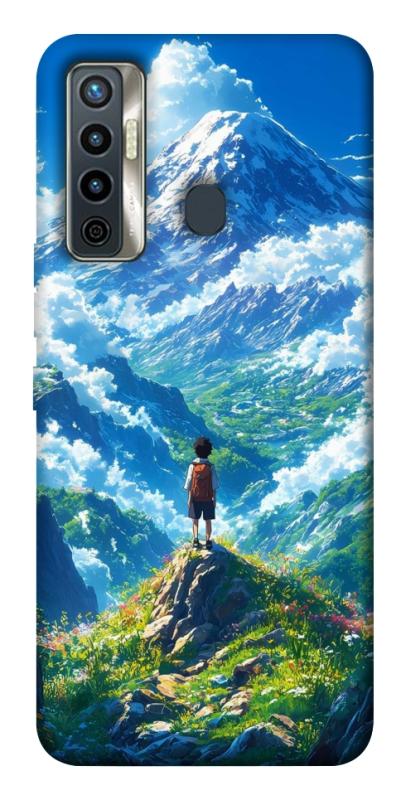 Чехол itsPrint Mountain landscape для TECNO Camon 17 Pro, аниме, купить оптом с доставкой
