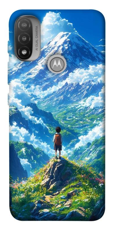 Чехол itsPrint Mountain landscape для Motorola Moto E20, аниме, купить оптом с доставкой