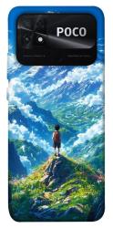 Чехол itsPrint Mountain landscape для Xiaomi Poco C40