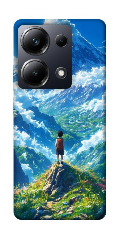 Чехол itsPrint Mountain landscape для Xiaomi Redmi Note 13 Pro 4G, аниме, купить оптом с доставкой
