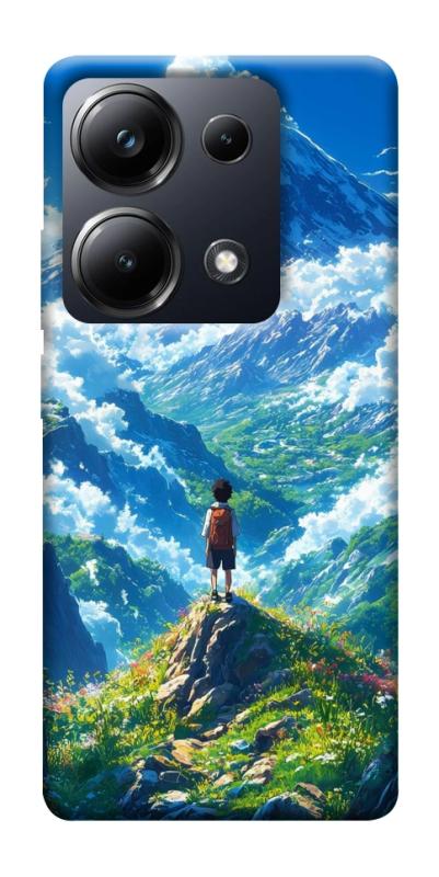 Чехол itsPrint Mountain landscape для Xiaomi Redmi 13 4G / Poco M6 4G, аниме, купить оптом с доставкой