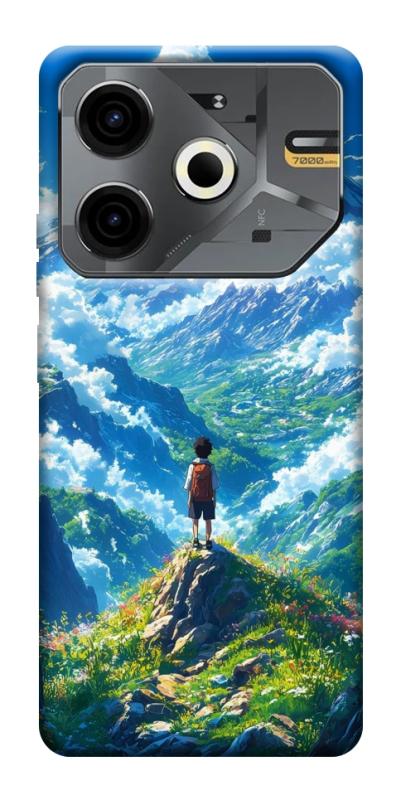 Чехол itsPrint Mountain landscape для TECNO Pova 6 Neo (LI6), аниме, купить оптом с доставкой