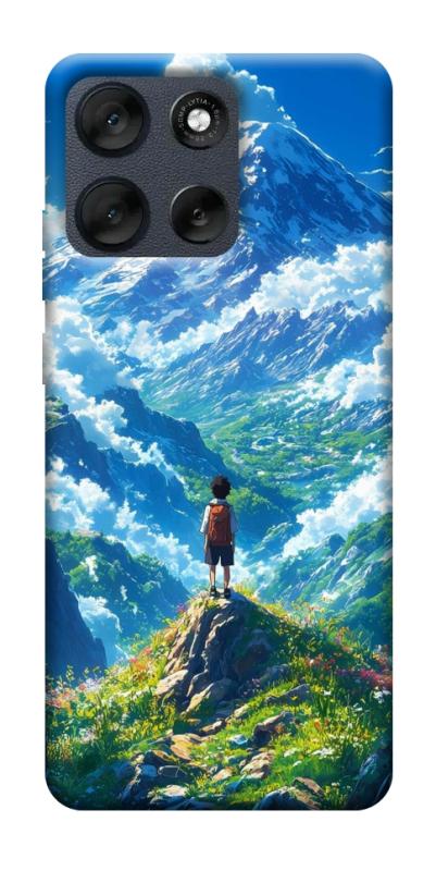 Чехол itsPrint Mountain landscape для Motorola Moto G56 5G, аниме, купить оптом с доставкой