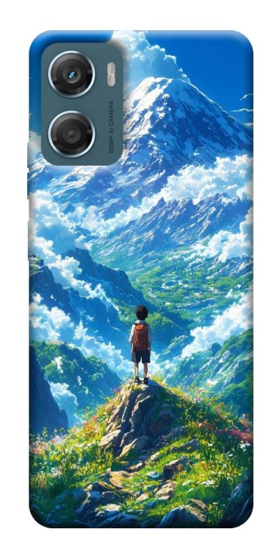 Чехол itsPrint Mountain landscape для Motorola Moto G06, аниме, купить оптом с доставкой